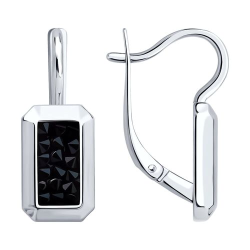 Сапфир каталог товаров Серьги из серебра