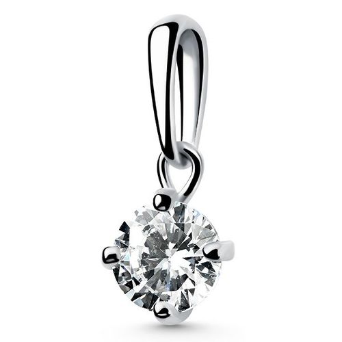 Сапфир каталог товаров Подвеска из серебра с фианитом