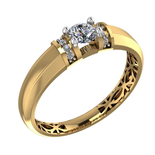 Сапфир каталог товаров Кольцо из золота с фианитом