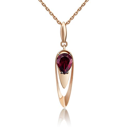 Сапфир каталог товаров Подвеска из золота с гранатом