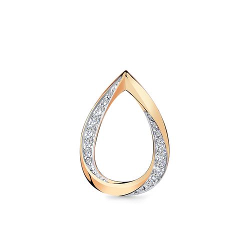 Сапфир каталог товаров Подвеска из золота с фианитом