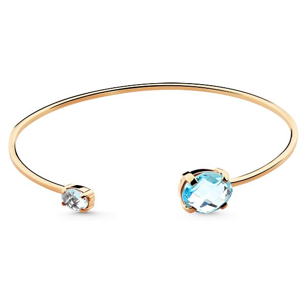 Сапфир каталог товаров Браслет женский из золота с топазом Сапфир каталог товаров Браслет женский из золота с топазом