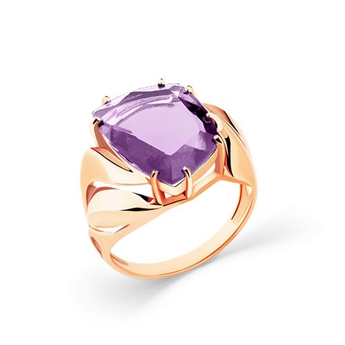 Сапфир каталог товаров Кольцо из золота с аметистом