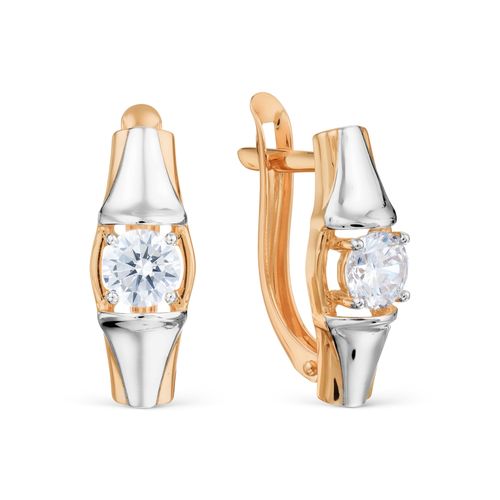 Сапфир каталог товаров Серьги из золота с фианитом