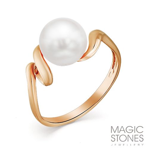 Сапфир каталог товаров Кольцо из золота с жемчугом