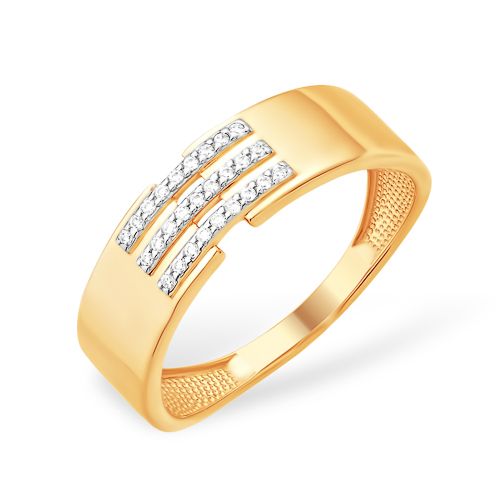 Сапфир каталог товаров Кольцо из золота с фианитом