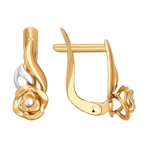 Сапфир каталог товаров Серьги из золота