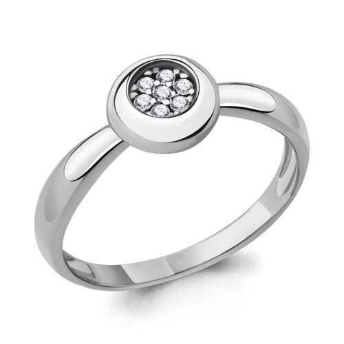 Сапфир каталог товаров Кольцо из серебра с фианитом