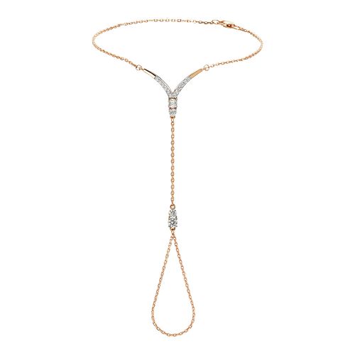 Сапфир каталог товаров Браслет женский из золота с фианитом