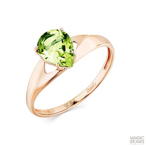 Сапфир каталог товаров Кольцо из золота с хризолитом