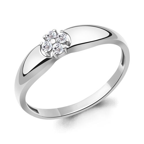 Сапфир каталог товаров Кольцо из серебра с фианитом