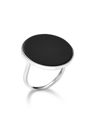 Сапфир каталог товаров Кольцо из серебра с ониксом