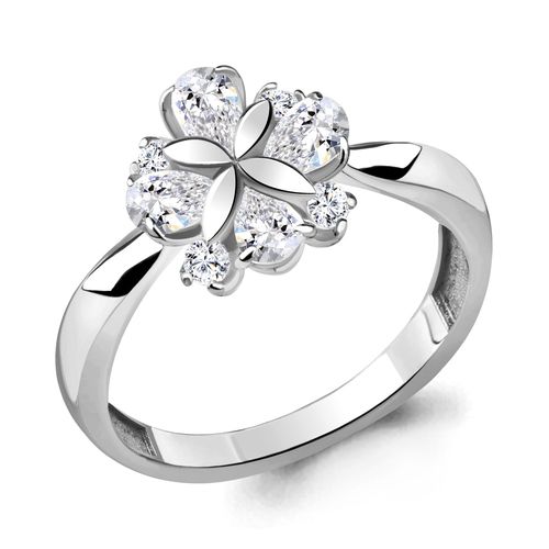 Сапфир каталог товаров Кольцо из серебра с фианитом