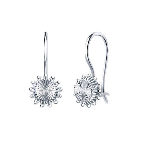 Сапфир каталог товаров Серьги детские из серебра