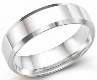 Сапфир каталог товаров Кольцо обручальное из серебра