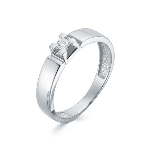 Сапфир каталог товаров Кольцо из белого золота с бриллиантом