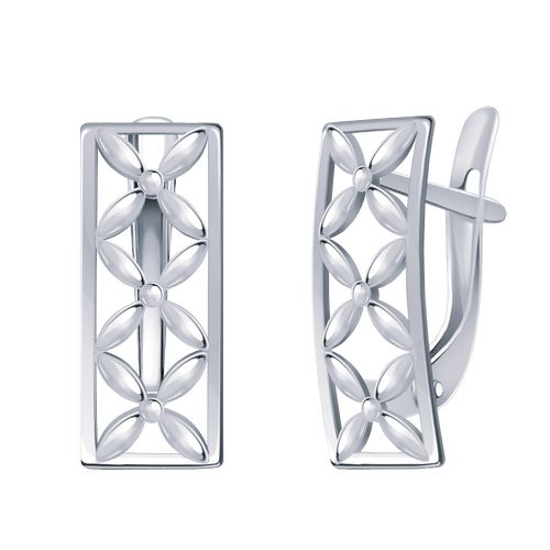 Сапфир каталог товаров Серьги из серебра