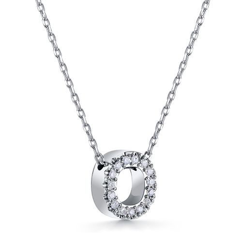 Сапфир каталог товаров Колье из белого золота с бриллиантом