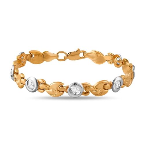 Сапфир каталог товаров Браслет женский из золота с фианитом Сапфир каталог товаров Браслет женский из золота с фианитом