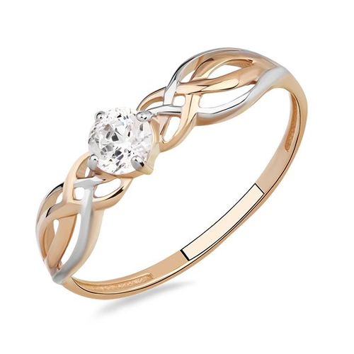 Сапфир каталог товаров Кольцо из золота с фианитом