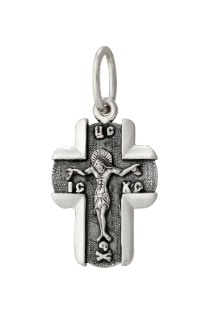 Сапфир каталог товаров Крест из серебра с чернением