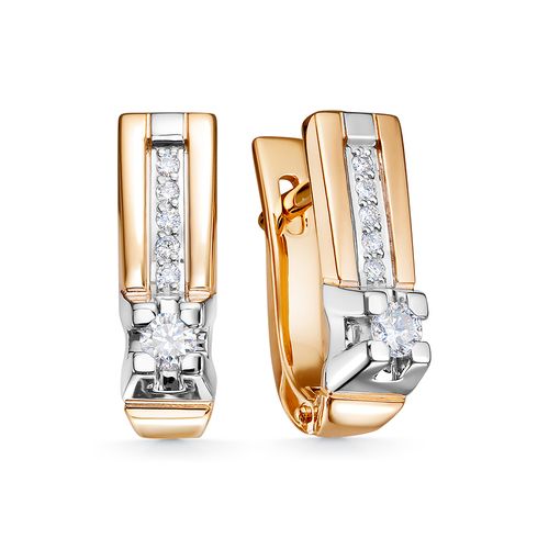 Сапфир каталог товаров Серьги из золота с бриллиантом