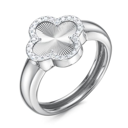 Сапфир каталог товаров Кольцо из серебра с фианитом