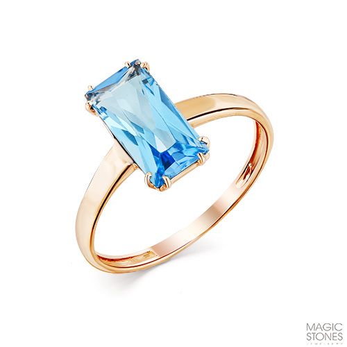 Сапфир каталог товаров Кольцо из золота с топазом