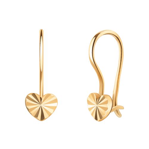 Сапфир каталог товаров Серьги детские из золота