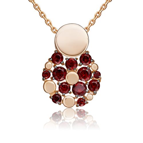 Сапфир каталог товаров Подвеска из золота с гранатом