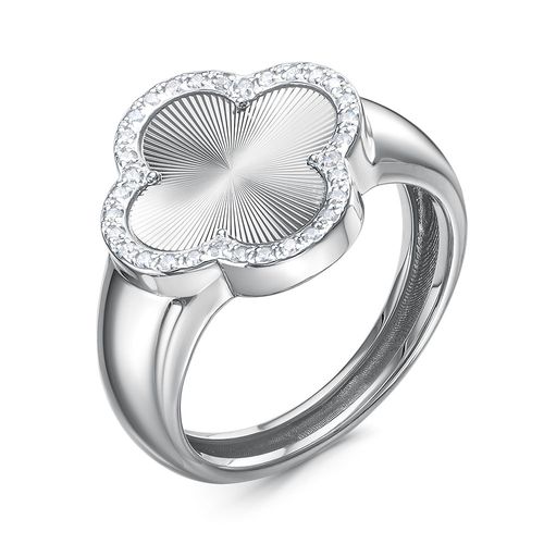 Сапфир каталог товаров Кольцо из серебра с фианитом