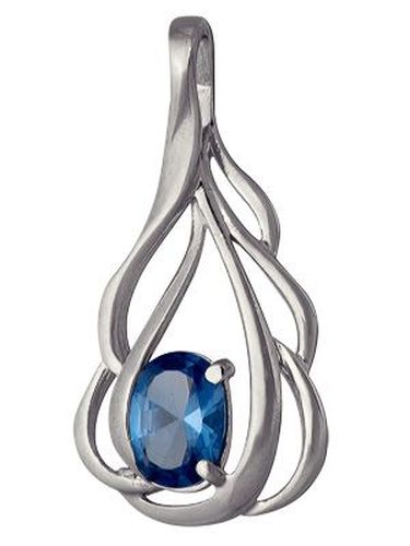 Сапфир каталог товаров Подвеска из серебра с шпинелью