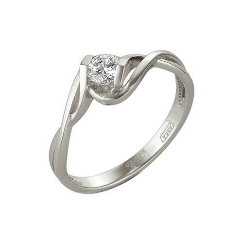 Сапфир каталог товаров Кольцо из белого золота с бриллиантом