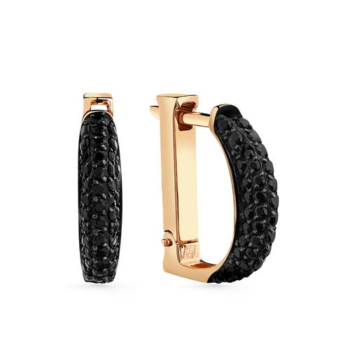 Сапфир каталог товаров Серьги из золота с фианитом