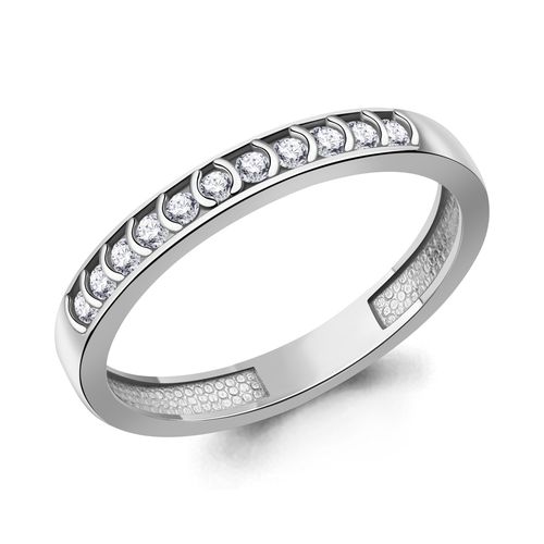 Сапфир каталог товаров Кольцо из серебра с фианитом