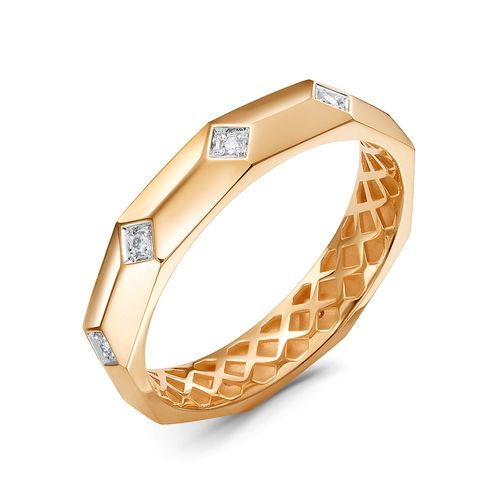 Сапфир каталог товаров Кольцо обручальное из золота с бриллиантом