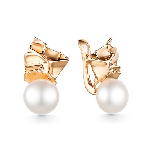 Сапфир каталог товаров Серьги из золота с жемчугом