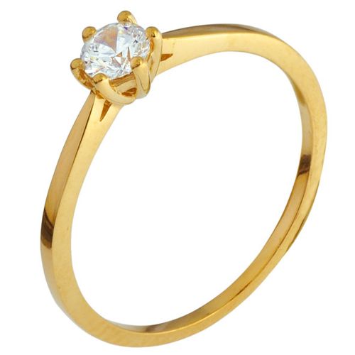 Сапфир каталог товаров Кольцо из золота с фианитом