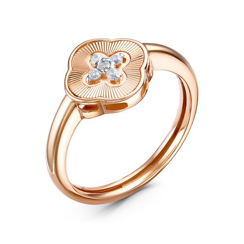 Сапфир каталог товаров Кольцо из золота с фианитом