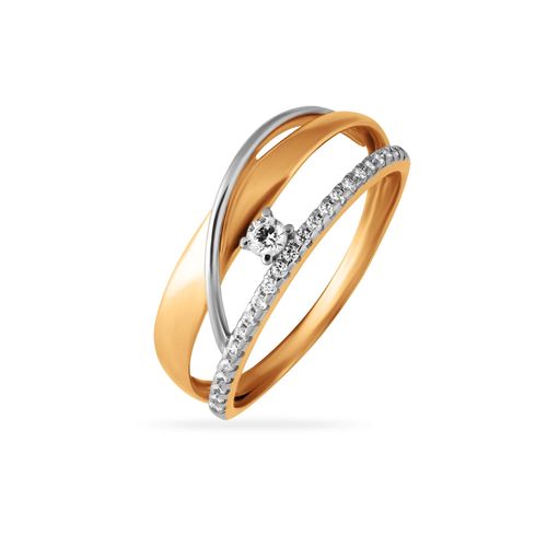 Сапфир каталог товаров Кольцо из золота с фианитом