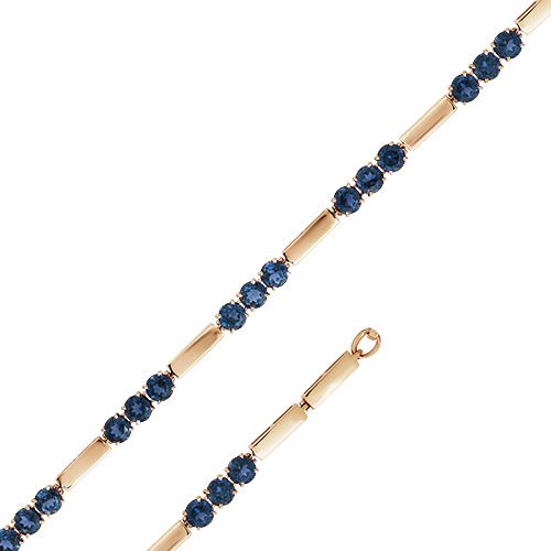 Сапфир каталог товаров Браслет женский из золота с топазом Сапфир каталог товаров Браслет женский из золота с топазом