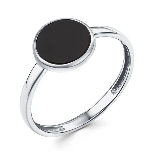 Сапфир каталог товаров Кольцо из серебра с ониксом