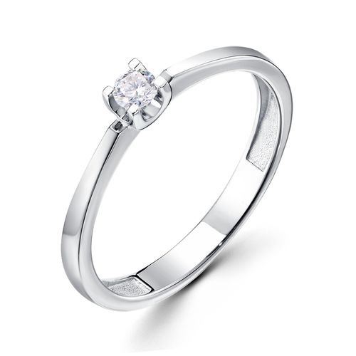 Сапфир каталог товаров Кольцо из белого золота с бриллиантом