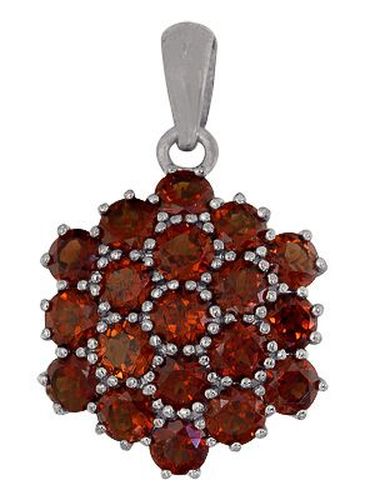 Сапфир каталог товаров Подвеска из серебра с гранатом