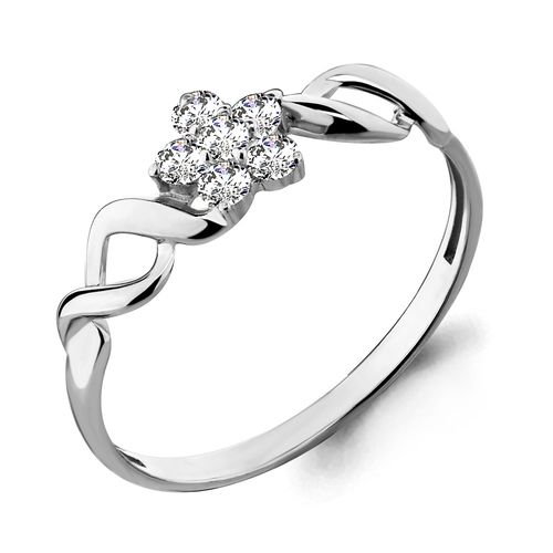 Сапфир каталог товаров Кольцо из серебра с фианитом