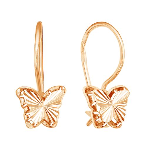 Сапфир каталог товаров Серьги детские из золота