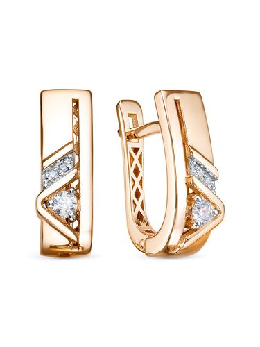 Сапфир каталог товаров Серьги из золота с бриллиантом