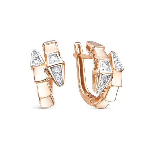 Сапфир каталог товаров Серьги из золота с фианитом