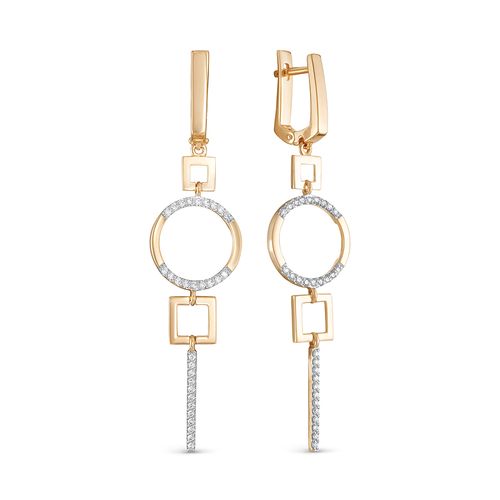 Сапфир каталог товаров Серьги из золота с бриллиантом