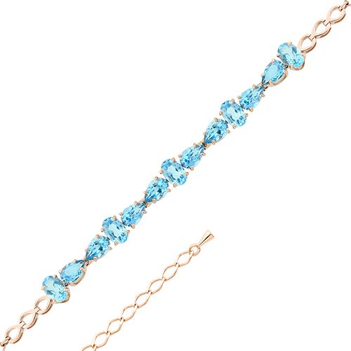 Сапфир каталог товаров Браслет женский из золота с топазом Сапфир каталог товаров Браслет женский из золота с топазом